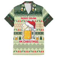 Merry Drunk I'm Christmas Hawaiian Shirt Xmas Holiday Patterns - Wonder Print Shop