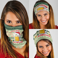 Merry Drunk I'm Christmas Neck Gaiter Xmas Holiday Patterns - Wonder Print Shop