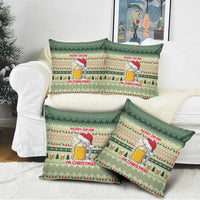 Merry Drunk I'm Christmas Pillow Cover Xmas Holiday Patterns - Wonder Print Shop