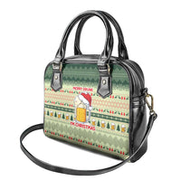 Merry Drunk I'm Christmas Shoulder Handbag Xmas Holiday Patterns - Wonder Print Shop