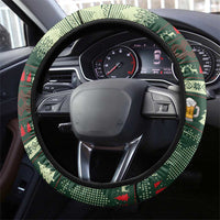 Merry Drunk I'm Christmas Steering Wheel Cover Xmas Holiday Patterns - Wonder Print Shop
