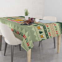 Merry Drunk I'm Christmas Tablecloth Xmas Holiday Patterns - Wonder Print Shop