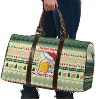 Merry Drunk I'm Christmas Travel Bag Xmas Holiday Patterns - Wonder Print Shop