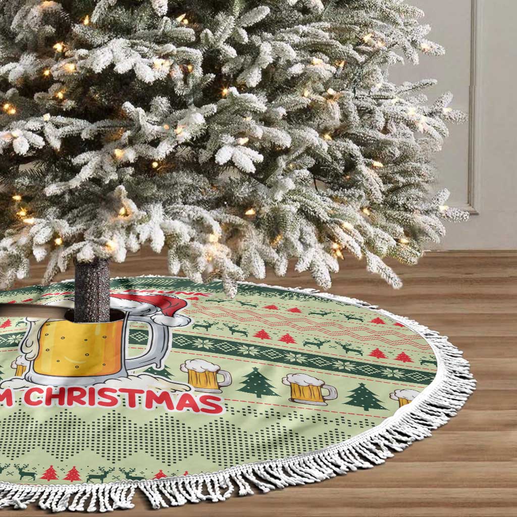 Merry Drunk I'm Christmas Tree Skirt Xmas Holiday Patterns - Wonder Print Shop
