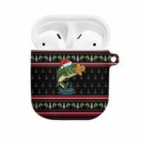 Merry Fishmas Christmas AirPods Case Xmas Holiday Patterns - Wonder Print Shop