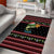 Merry Fishmas Christmas Area Rug Xmas Holiday Patterns - Wonder Print Shop