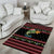 Merry Fishmas Christmas Area Rug Xmas Holiday Patterns - Wonder Print Shop