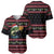 Merry Fishmas Christmas Baseball Jersey Xmas Holiday Patterns - Wonder Print Shop