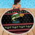 Merry Fishmas Christmas Beach Blanket Xmas Holiday Patterns - Wonder Print Shop