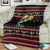 Merry Fishmas Christmas Blanket Xmas Holiday Patterns - Wonder Print Shop