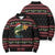 Merry Fishmas Christmas Bomber Puffer Jacket Xmas Holiday Patterns - Wonder Print Shop