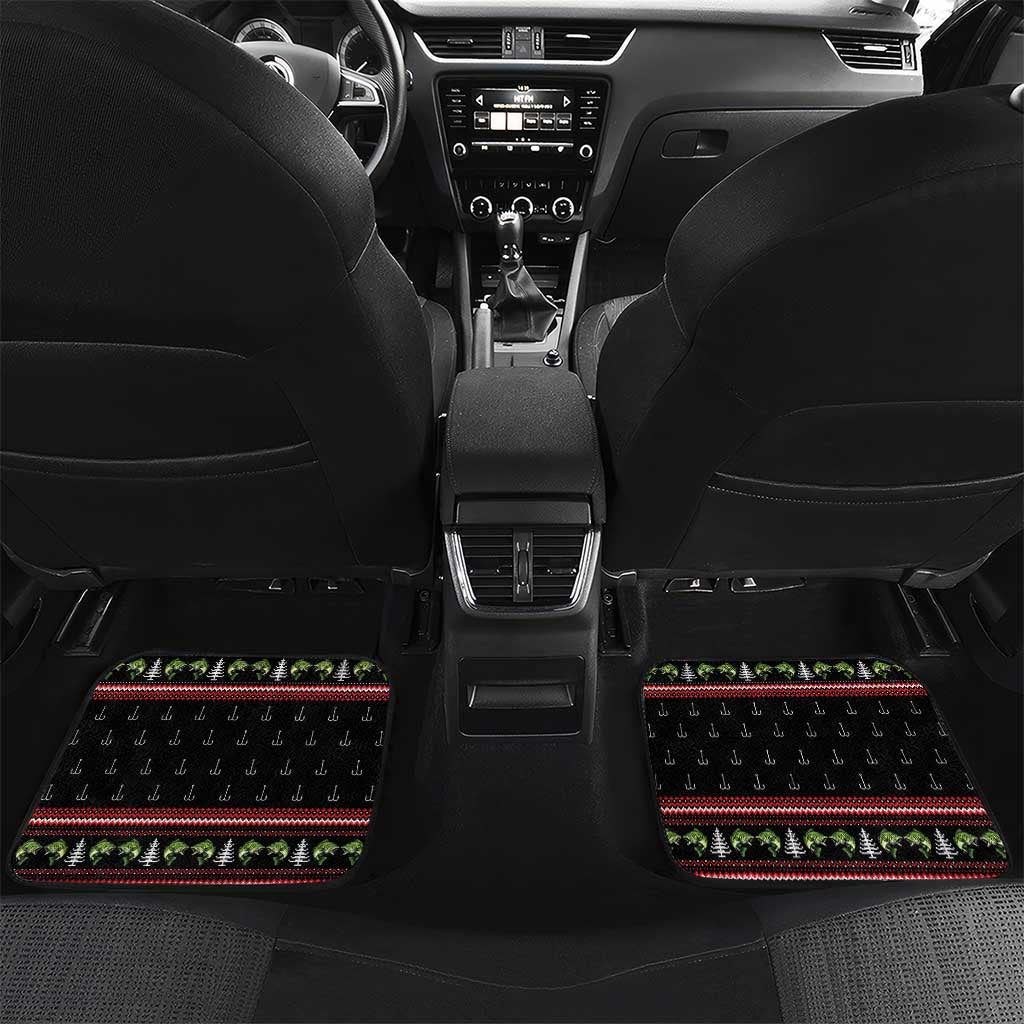 Merry Fishmas Christmas Car Mats Xmas Holiday Patterns - Wonder Print Shop