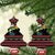 Merry Fishmas Christmas Ceramic Ornament Xmas Holiday Patterns - Wonder Print Shop