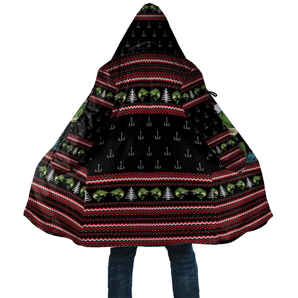 Merry Fishmas Christmas Cloak Xmas Holiday Patterns - Wonder Print Shop