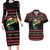 Merry Fishmas Christmas Couples Matching Long Sleeve Bodycon Dress and Hawaiian Shirt Xmas Holiday Patterns - Wonder Print Shop