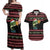 Merry Fishmas Christmas Couples Matching Off Shoulder Maxi Dress and Hawaiian Shirt Xmas Holiday Patterns - Wonder Print Shop