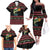 Merry Fishmas Christmas Family Matching Off The Shoulder Long Sleeve Dress and Hawaiian Shirt Xmas Holiday Patterns - Wonder Print Shop