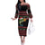 Merry Fishmas Christmas Family Matching Off The Shoulder Long Sleeve Dress and Hawaiian Shirt Xmas Holiday Patterns - Wonder Print Shop