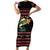 Merry Fishmas Christmas Family Matching Short Sleeve Bodycon Dress and Hawaiian Shirt Xmas Holiday Patterns - Wonder Print Shop