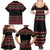 Merry Fishmas Christmas Family Matching Summer Maxi Dress and Hawaiian Shirt Xmas Holiday Patterns - Wonder Print Shop