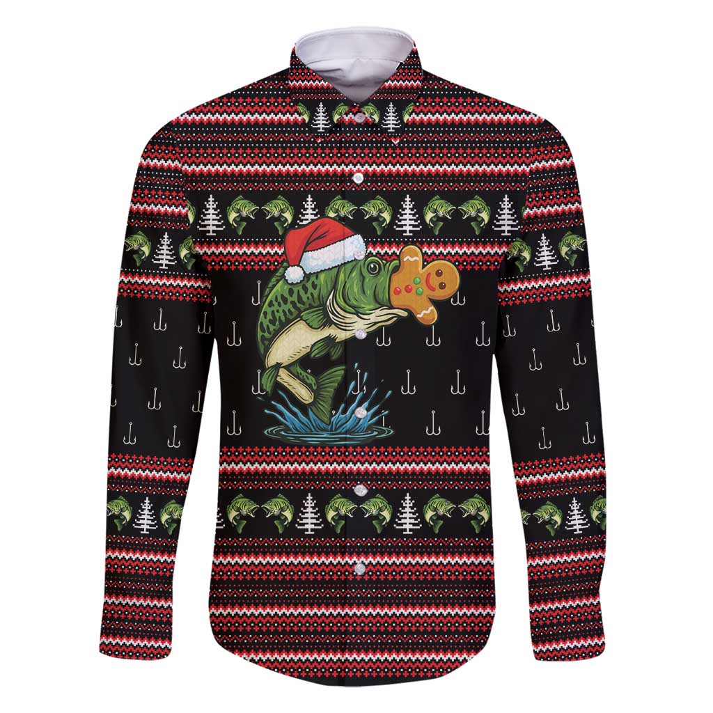 Merry Fishmas Christmas Family Matching Summer Maxi Dress and Hawaiian Shirt Xmas Holiday Patterns - Wonder Print Shop