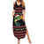 Merry Fishmas Christmas Family Matching Summer Maxi Dress and Hawaiian Shirt Xmas Holiday Patterns - Wonder Print Shop