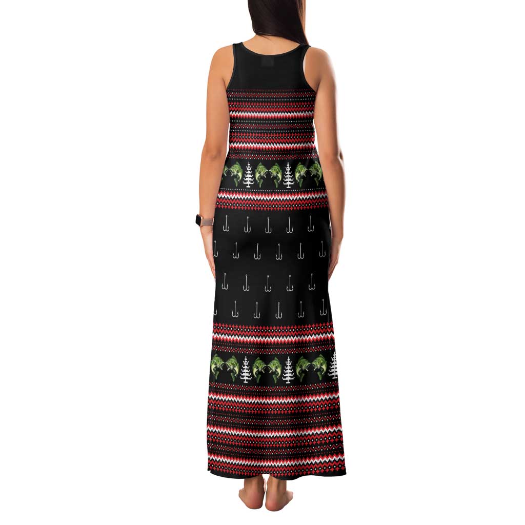 Merry Fishmas Christmas Family Matching Tank Maxi Dress and Hawaiian Shirt Xmas Holiday Patterns - Wonder Print Shop