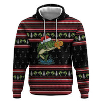 Merry Fishmas Christmas Hoodie Xmas Holiday Patterns - Wonder Print Shop