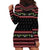 Merry Fishmas Christmas Hoodie Dress Xmas Holiday Patterns - Wonder Print Shop