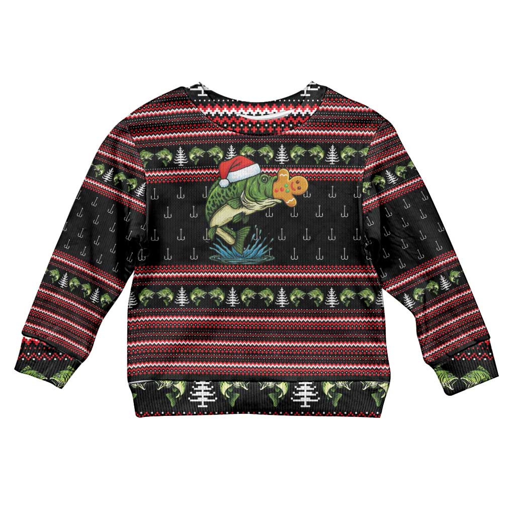 Merry Fishmas Christmas Kid Ugly Christmas Sweater Xmas Holiday Patterns - Wonder Print Shop