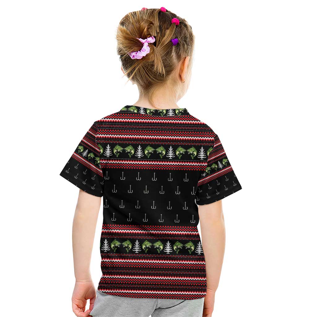 Merry Fishmas Christmas Kid T Shirt Xmas Holiday Patterns - Wonder Print Shop