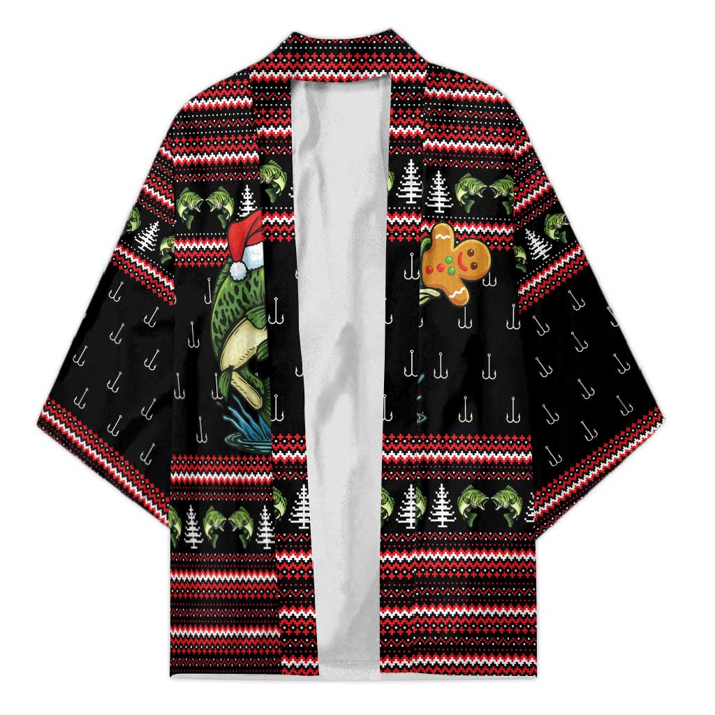 Merry Fishmas Christmas Kimono Xmas Holiday Patterns - Wonder Print Shop