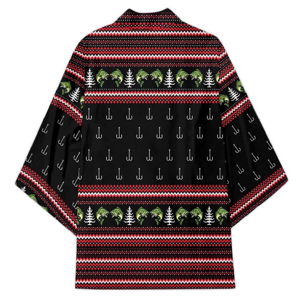 Merry Fishmas Christmas Kimono Xmas Holiday Patterns - Wonder Print Shop