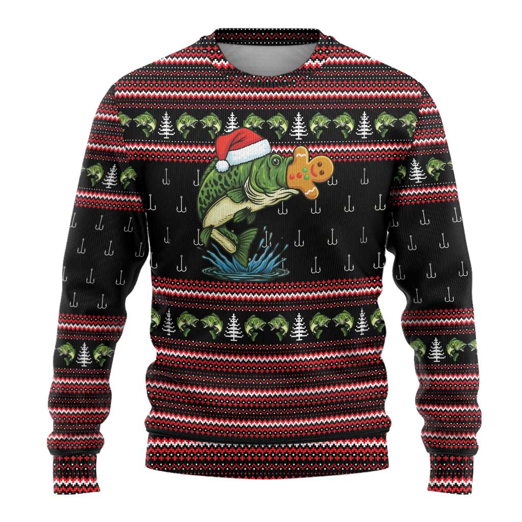 Merry Fishmas Christmas Ugly Christmas Sweater Xmas Holiday Patterns - Wonder Print Shop