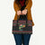Merry Fishmas Christmas Leather Bag Xmas Holiday Patterns - Wonder Print Shop