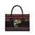 Merry Fishmas Christmas Leather Bag Xmas Holiday Patterns - Wonder Print Shop