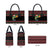 Merry Fishmas Christmas Leather Bag Xmas Holiday Patterns - Wonder Print Shop