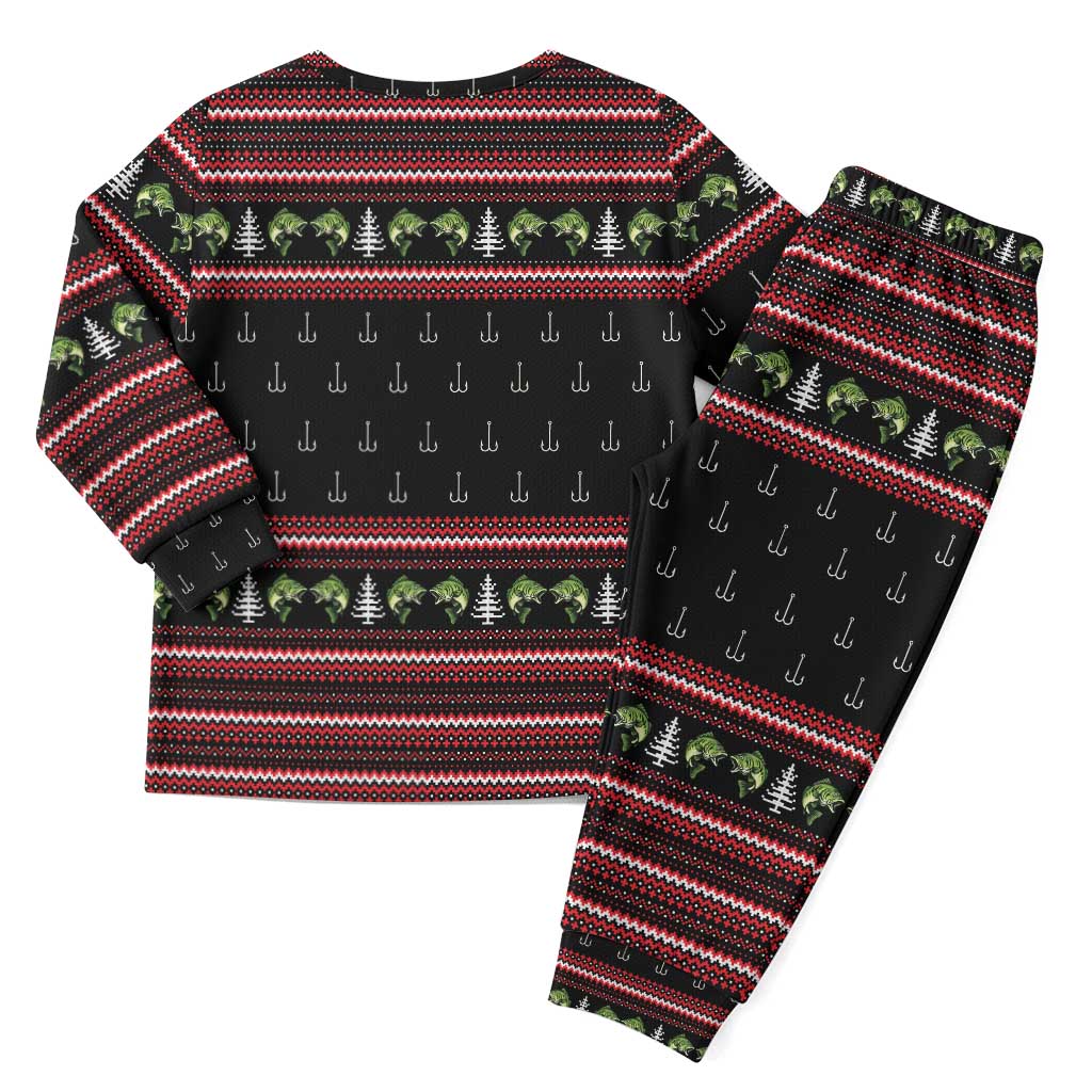 Merry Fishmas Christmas Pajama Set Xmas Holiday Patterns - Wonder Print Shop
