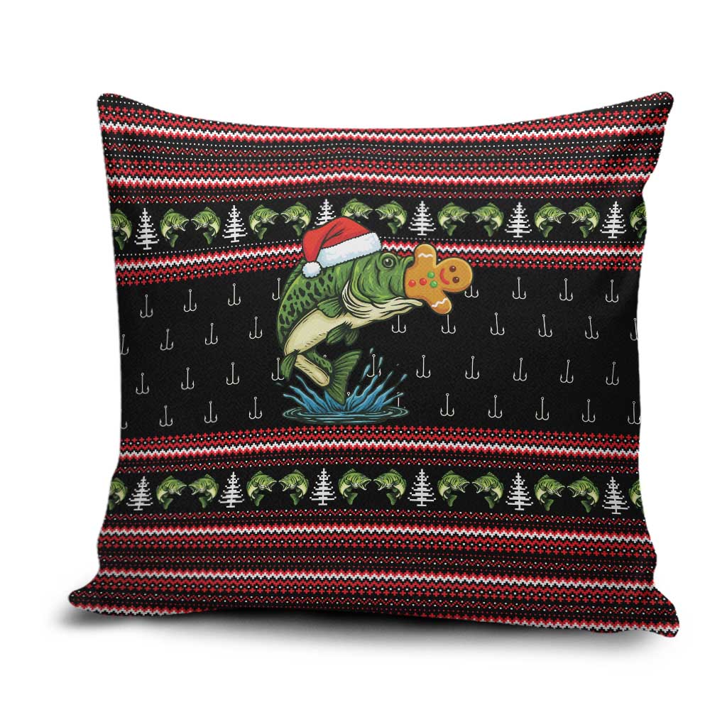 Merry Fishmas Christmas Pillow Cover Xmas Holiday Patterns - Wonder Print Shop