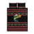 Merry Fishmas Christmas Quilt Bed Set Xmas Holiday Patterns - Wonder Print Shop