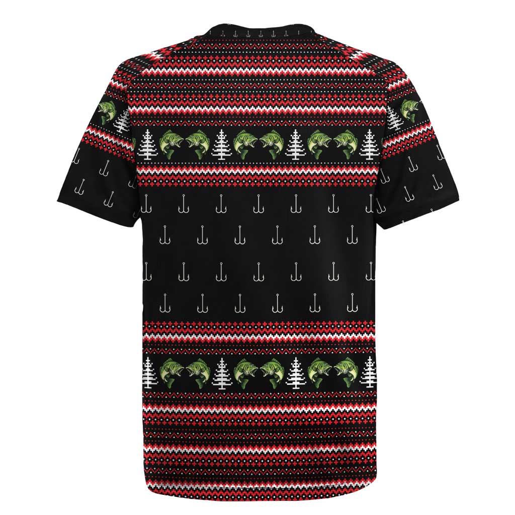 Merry Fishmas Christmas Rugby Jersey Xmas Holiday Patterns - Wonder Print Shop