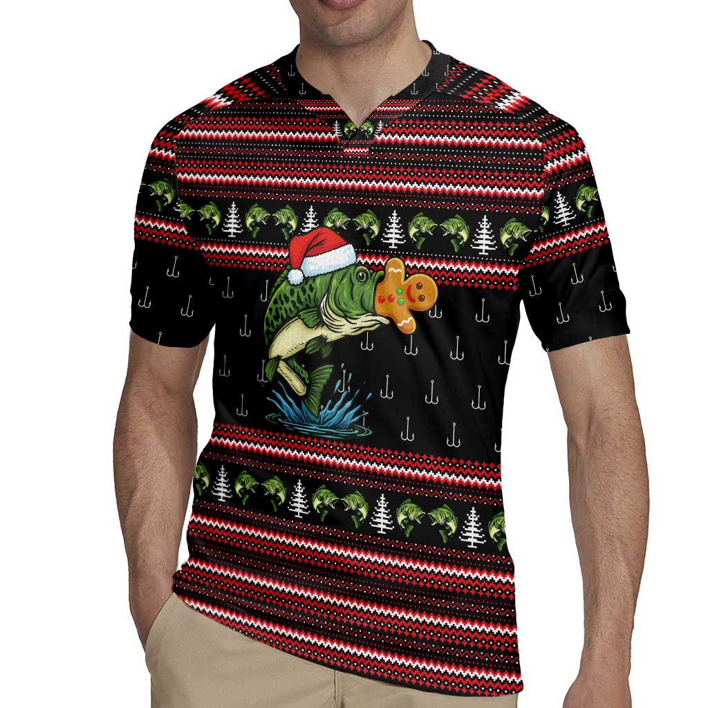 Merry Fishmas Christmas Rugby Jersey Xmas Holiday Patterns - Wonder Print Shop