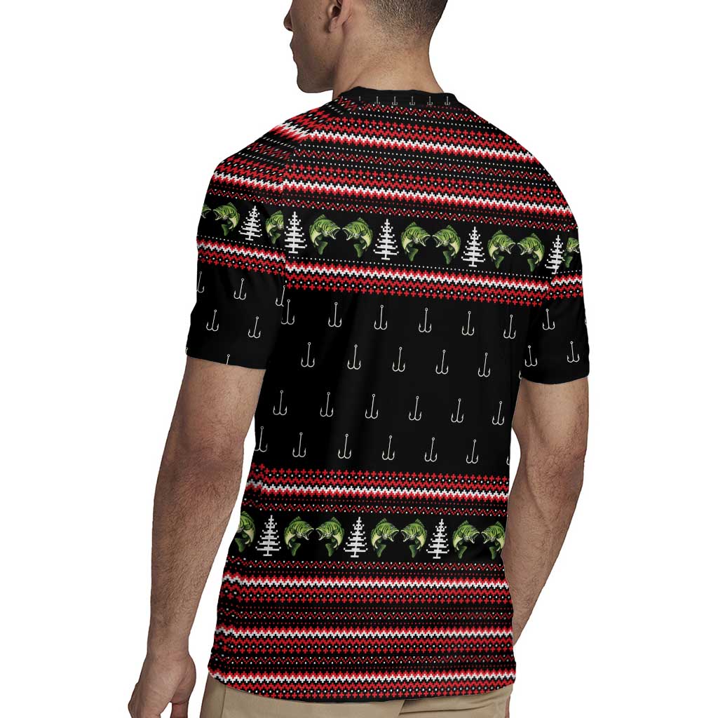 Merry Fishmas Christmas Rugby Jersey Xmas Holiday Patterns - Wonder Print Shop