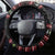 Merry Fishmas Christmas Steering Wheel Cover Xmas Holiday Patterns - Wonder Print Shop