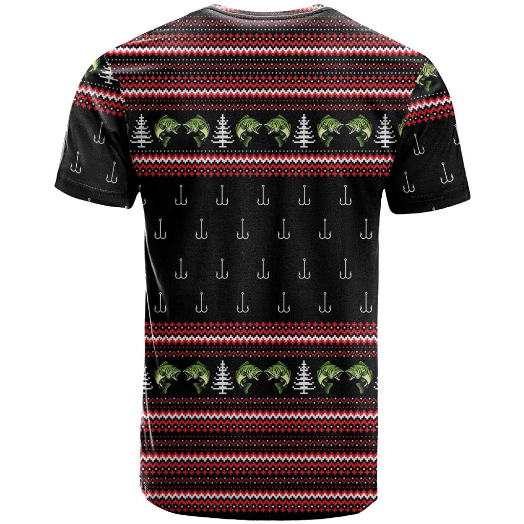 Merry Fishmas Christmas T Shirt Xmas Holiday Patterns - Wonder Print Shop