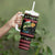 Merry Fishmas Christmas Tumbler With Handle Xmas Holiday Patterns - Wonder Print Shop