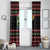 Merry Fishmas Christmas Window Curtain Xmas Holiday Patterns - Wonder Print Shop