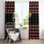 Merry Fishmas Christmas Window Curtain Xmas Holiday Patterns - Wonder Print Shop