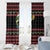 Merry Fishmas Christmas Window Curtain Xmas Holiday Patterns - Wonder Print Shop