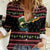 Merry Fishmas Christmas Women Casual Shirt Xmas Holiday Patterns - Wonder Print Shop
